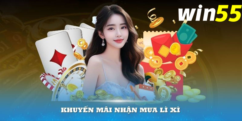 Khuyến mãi nhận mưa lì xì