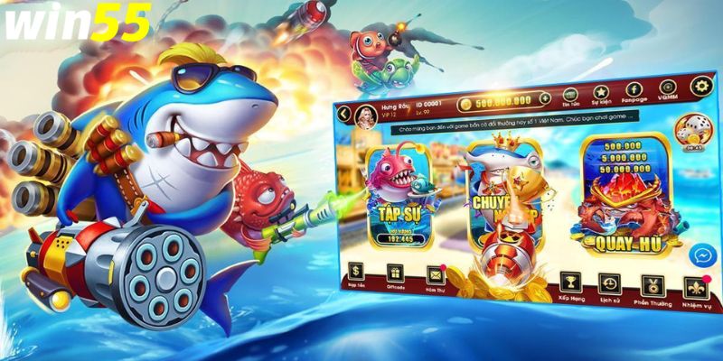 Khám phá về bộ môn bắn cá zui Win55